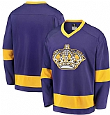 Men's Los Angeles Kings Blank Purple Adidas Stitched Hockey Jersey,baseball caps,new era cap wholesale,wholesale hats